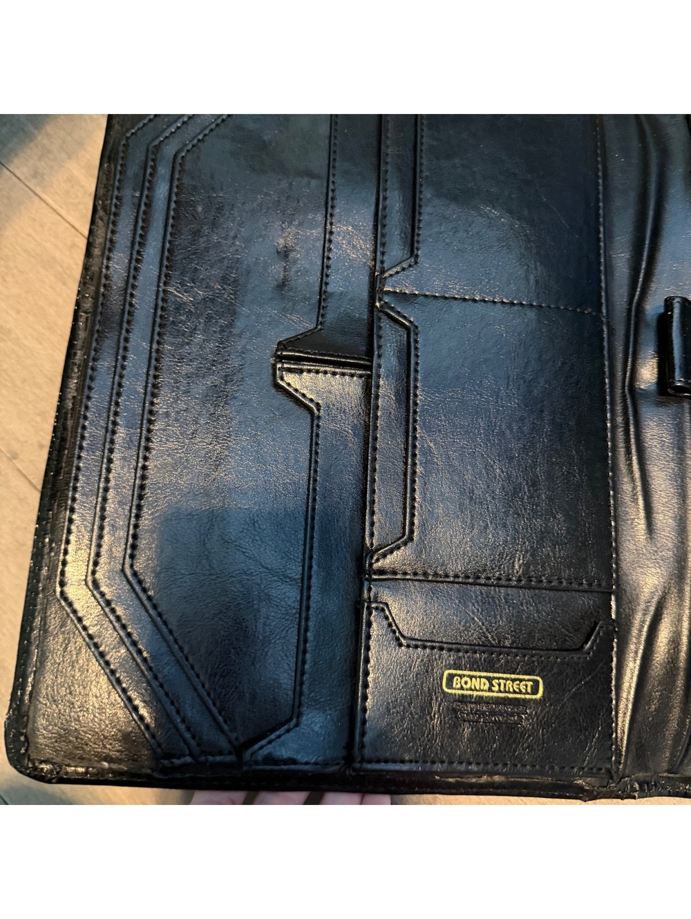 Bond Street Black Portfolio Organizer - Picture 5 of 7